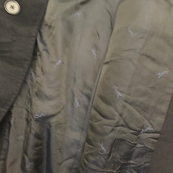 Yves Saint Laurent x Loro Piana Cashmere Wool Blend  Long coat - Picture 3 of 7